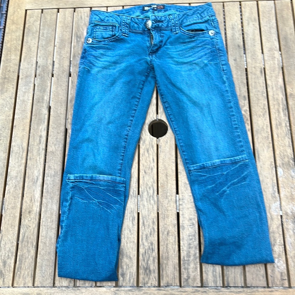 Mudd Rewind Teal Junior Jeans